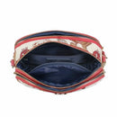 Sophia Leatherette Crossbody Bag - Luggage City