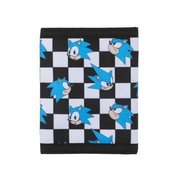 Bioworld Sonic the Hedgehog Trifold Wallet