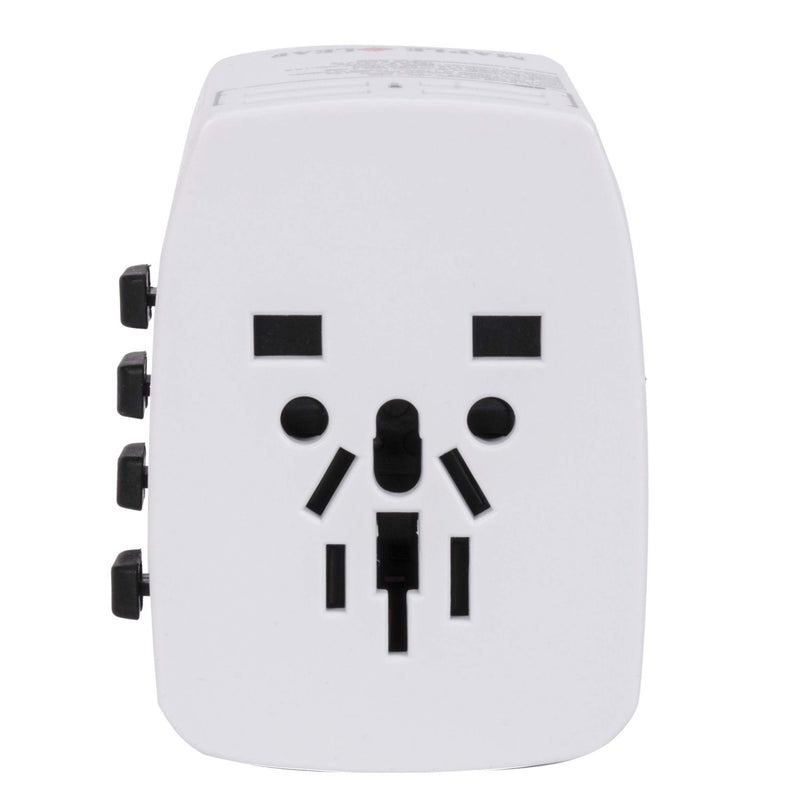 Maple Leaf International Universal Travel Adapter Plug w/ 4 USB Charging Ports