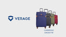 Verage Cambridge 24" Medium Softside Anti-Bacterial Luggage