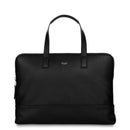 Knomo Reeves 14In Leather Slim Briefcase - Luggage City