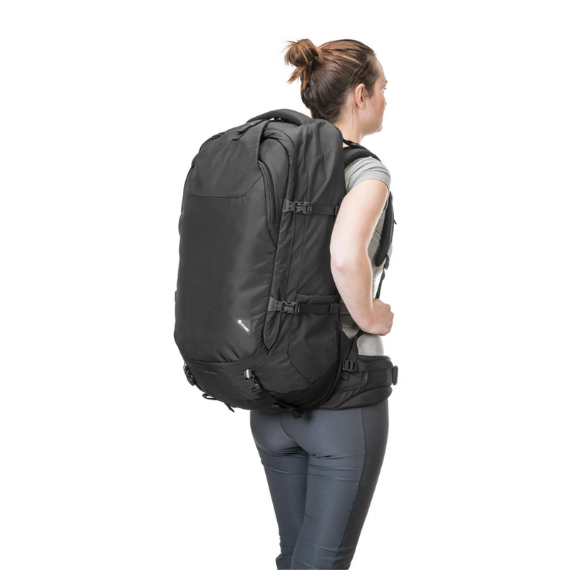 {{ backpack }} {{ anSport City View Remix (City Scout) Backpack SuccessActive }} - Luggage CityPacsafe {{ black }}