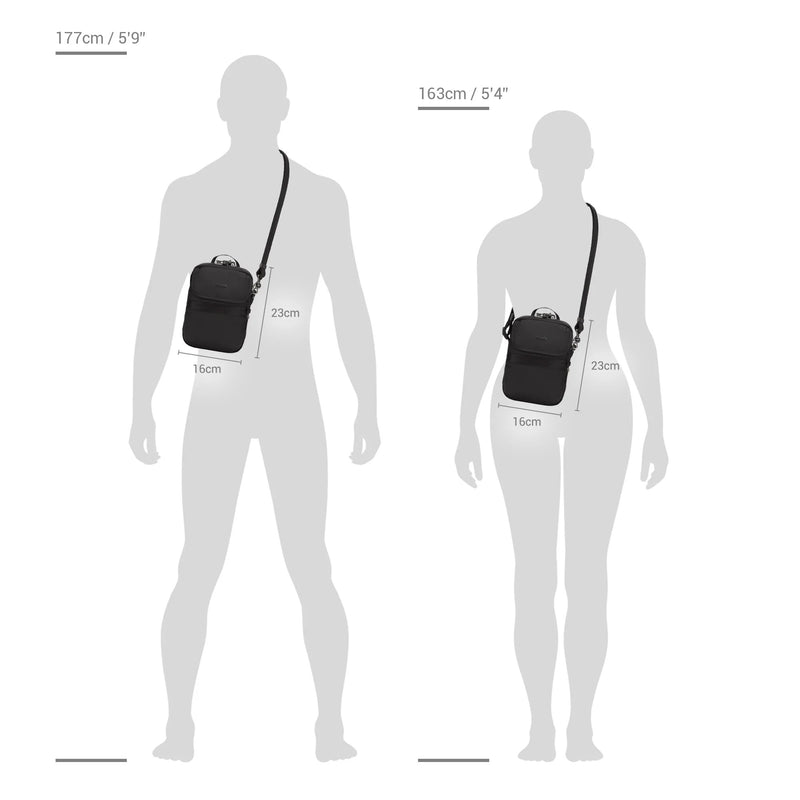 {{ backpack }} {{ anSport City View Remix (City Scout) Backpack SuccessActive }} - Luggage CityPacsafe {{ black }}